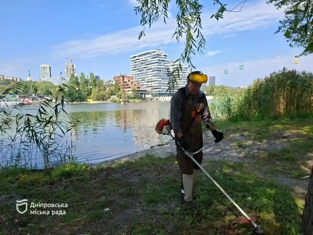 Для безпеки і комфорту дніпрян: у парках і скверах міста борються з агресивними рослинами