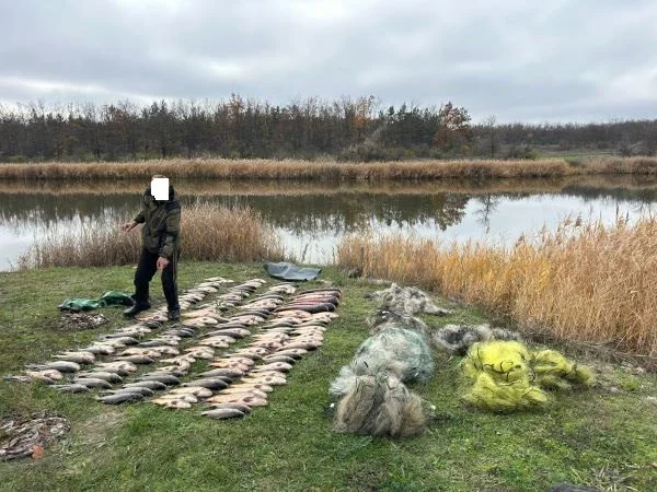 На Криворіжжі виявили браконьєрів, які завдали природі збитків на понад 600 тисяч гривень
