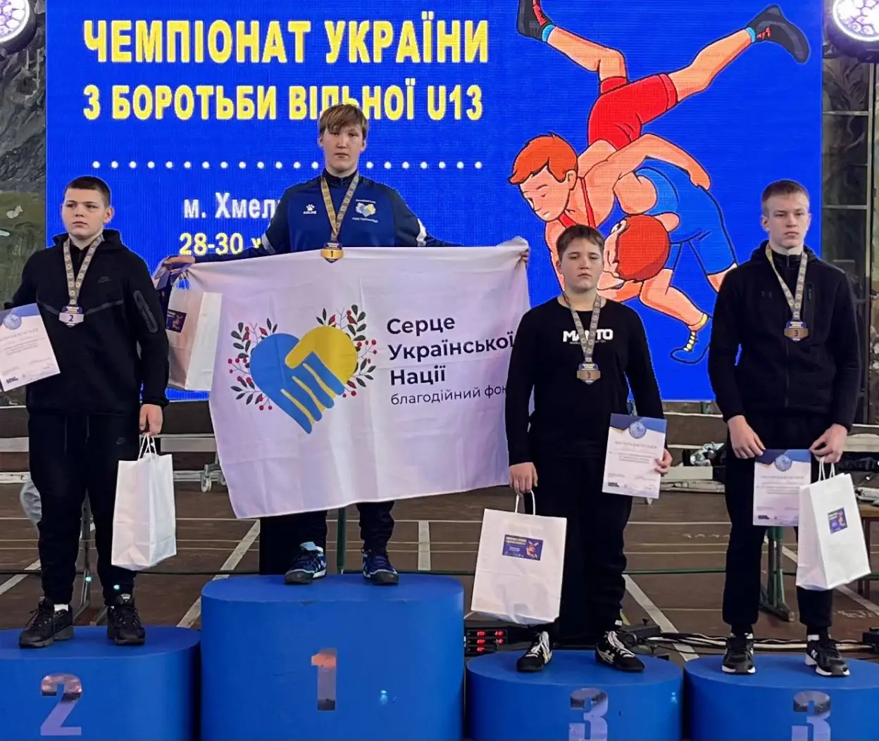 Мирон Колоярцев з м. Самар здобув золото чемпіонату України з вільної боротьби U-13