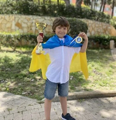 7-річний шахіст з Дніпра став чемпіоном Європи