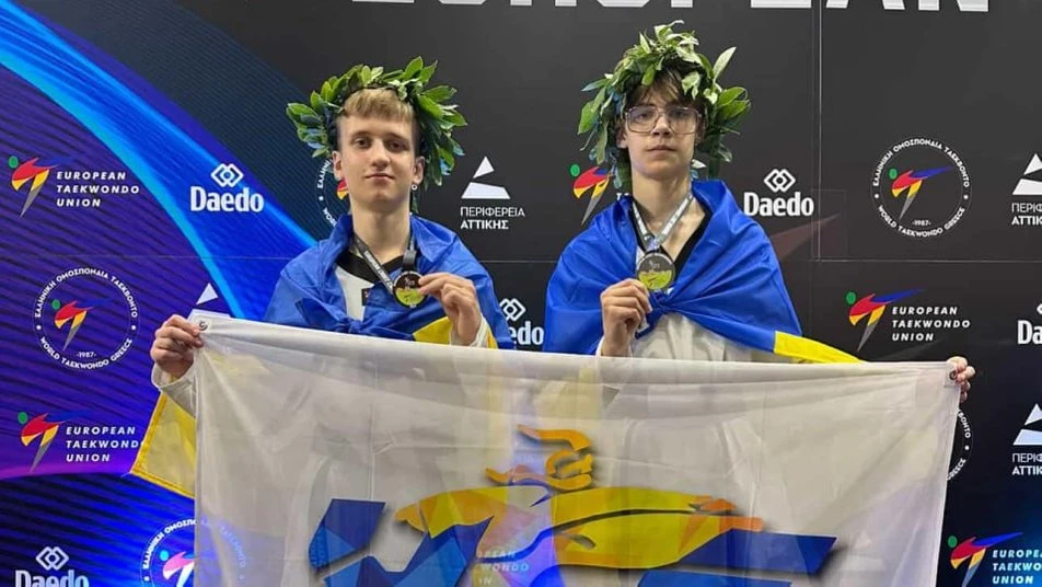 Дніпрянин Прохор Набока став віцечемпіоном Європи з тхеквондо ВТФ серед кадетів