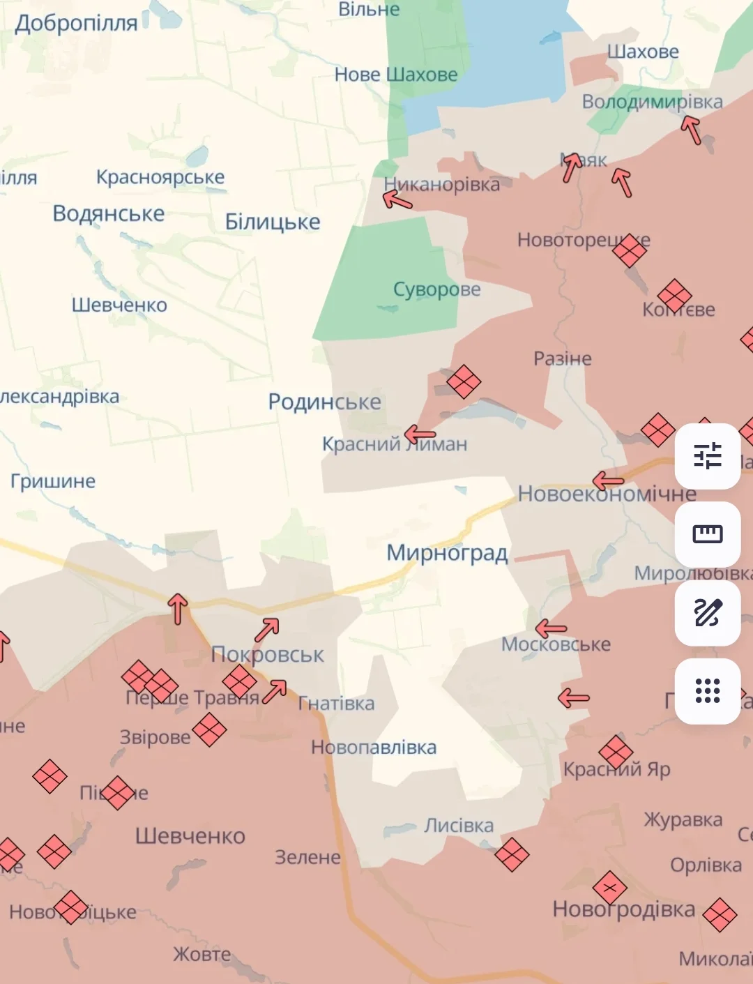 У Покровську тривають запеклі міські бої: ситуація залишається вкрай напруженою
