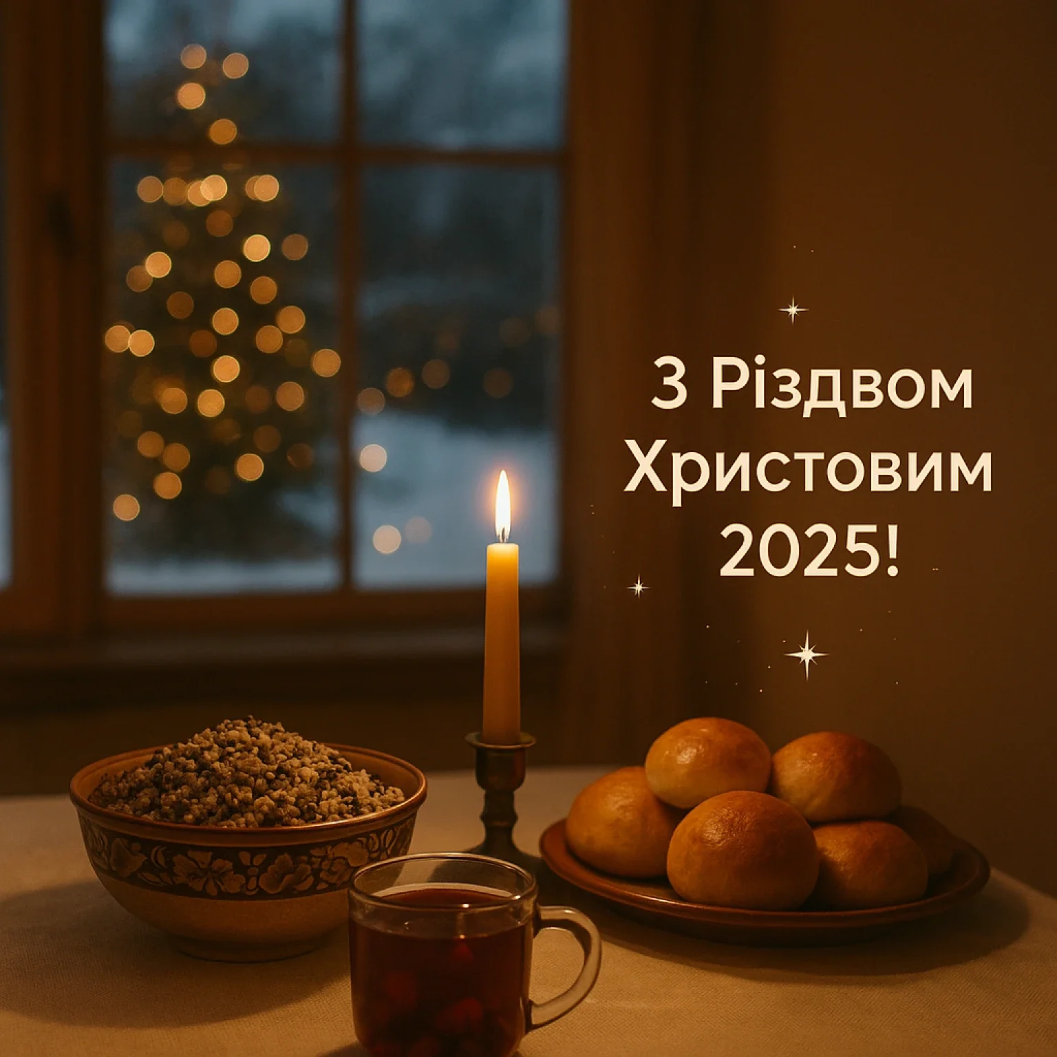Привітання з Різдвом 2025: українською мовою, з любов’ю та вірою