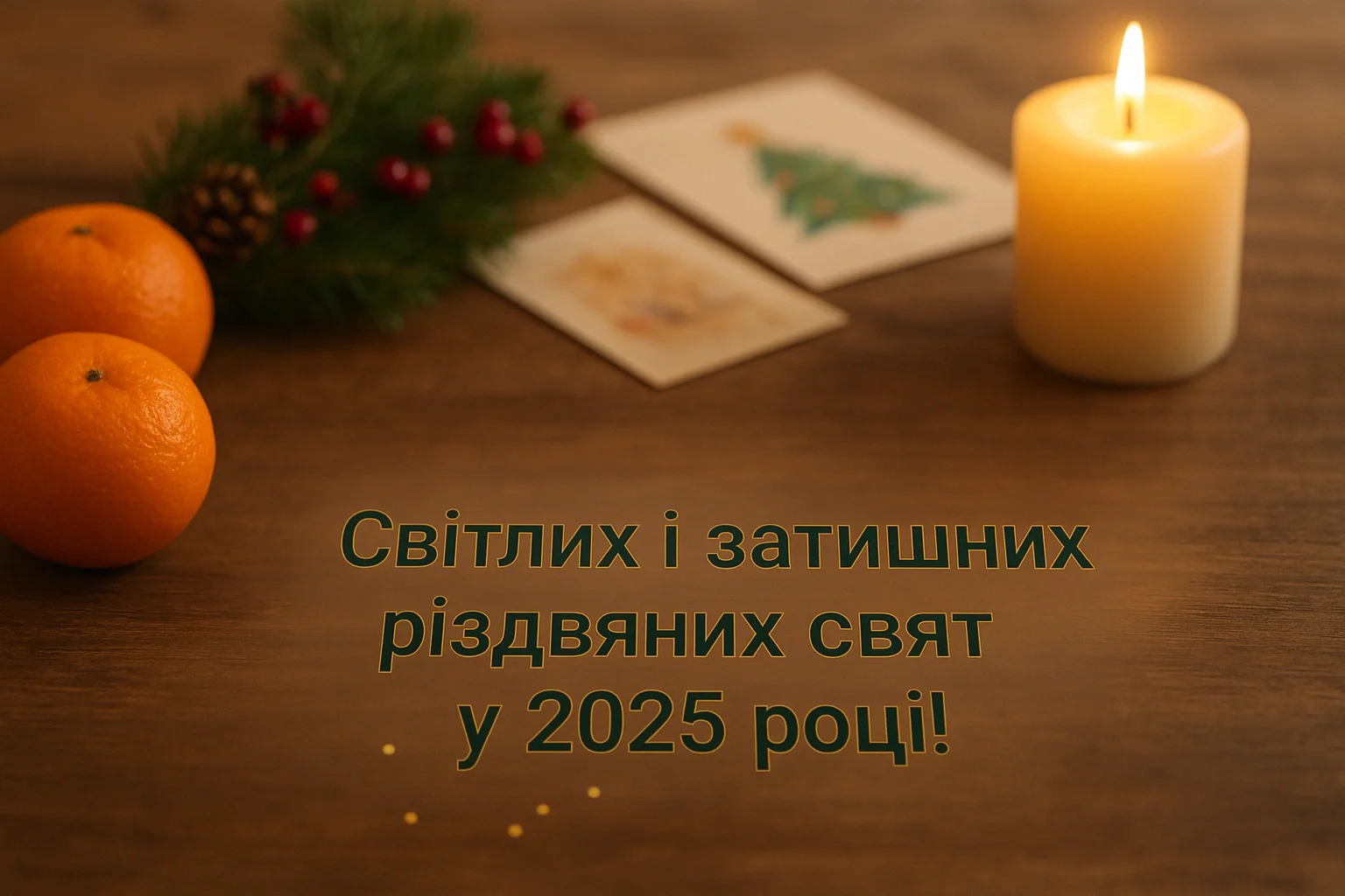 Привітання з Різдвом 2025: українською мовою, з любов’ю та вірою