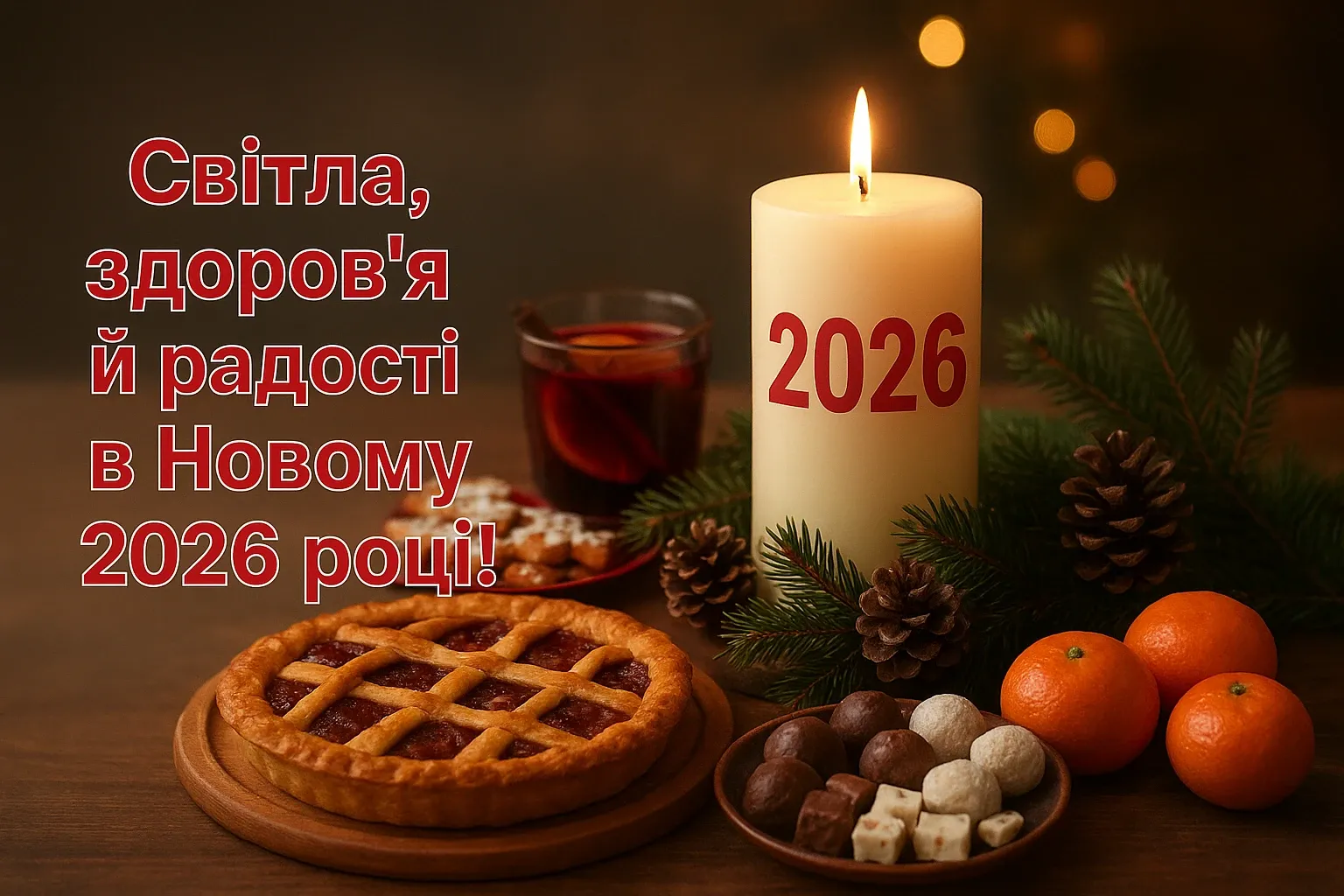 Привітання з прийдешнім Новим роком 2026 у прозі та віршах Привітання з прийдешнім Новим роком 2026 у прозі та віршах