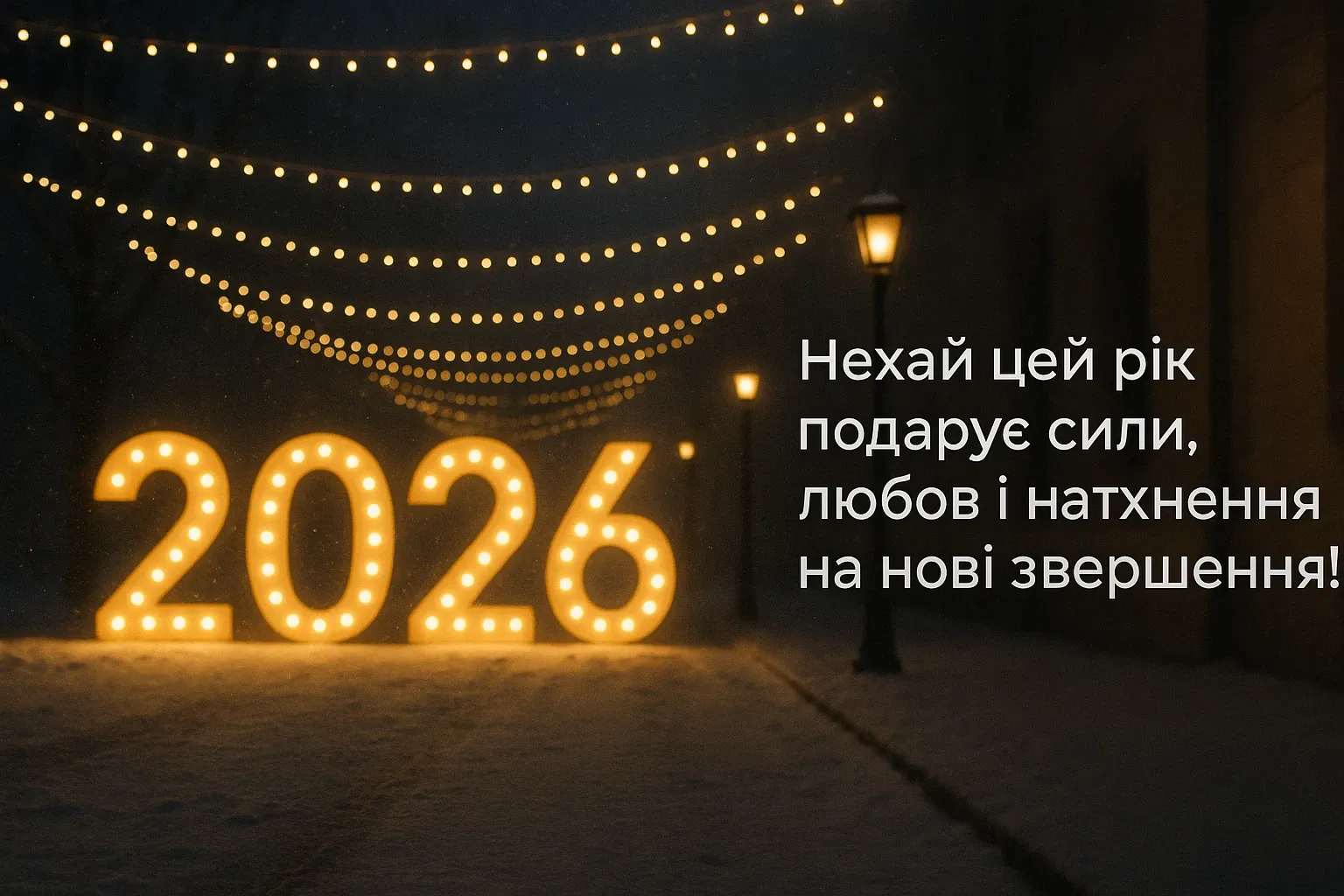 Привітання з прийдешнім Новим роком 2026 у прозі та віршах Привітання з прийдешнім Новим роком 2026 у прозі та віршах