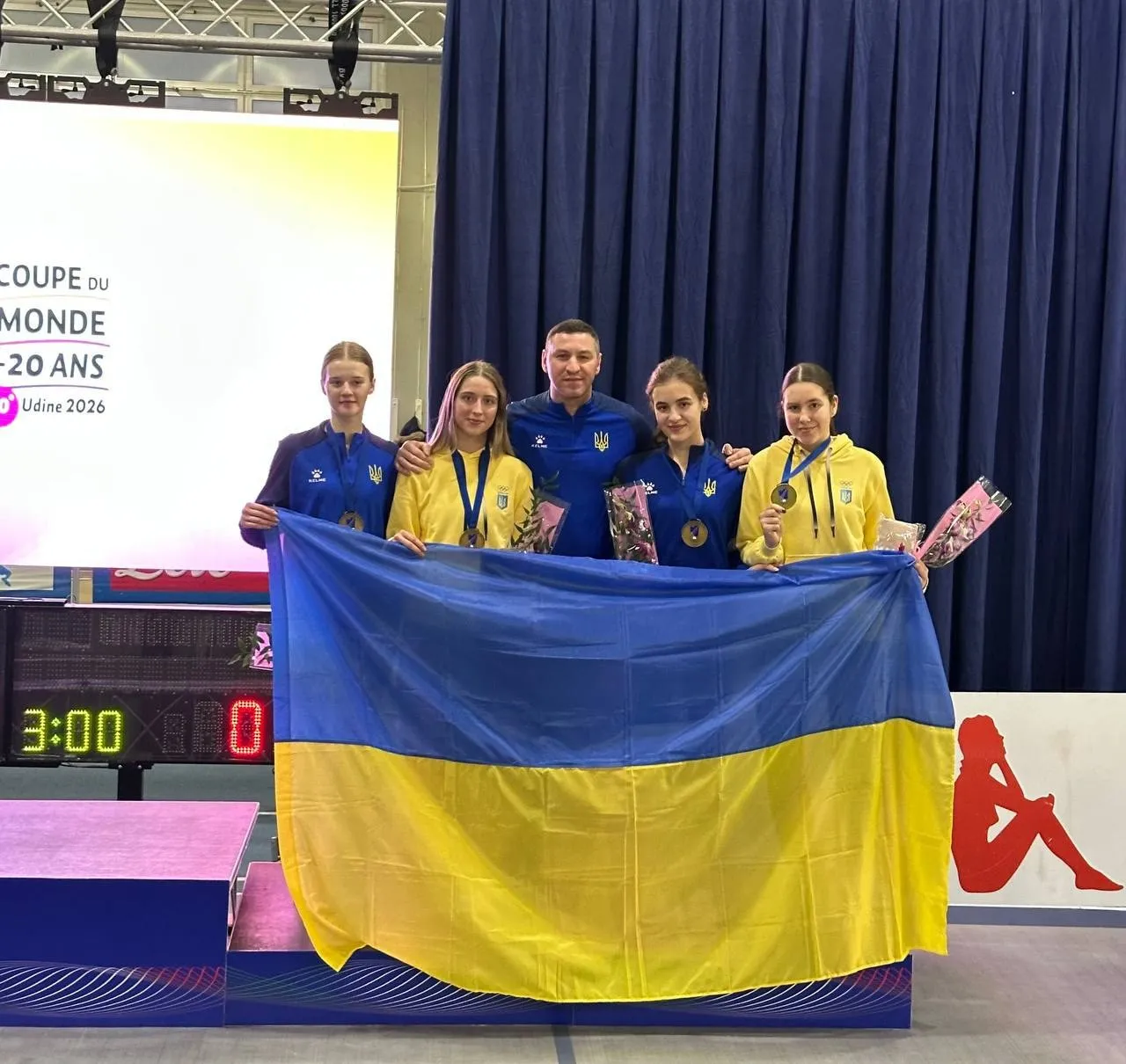 Дніпровська шпажистка Марія Середа здобула бронзу на Кубку світу в Італії