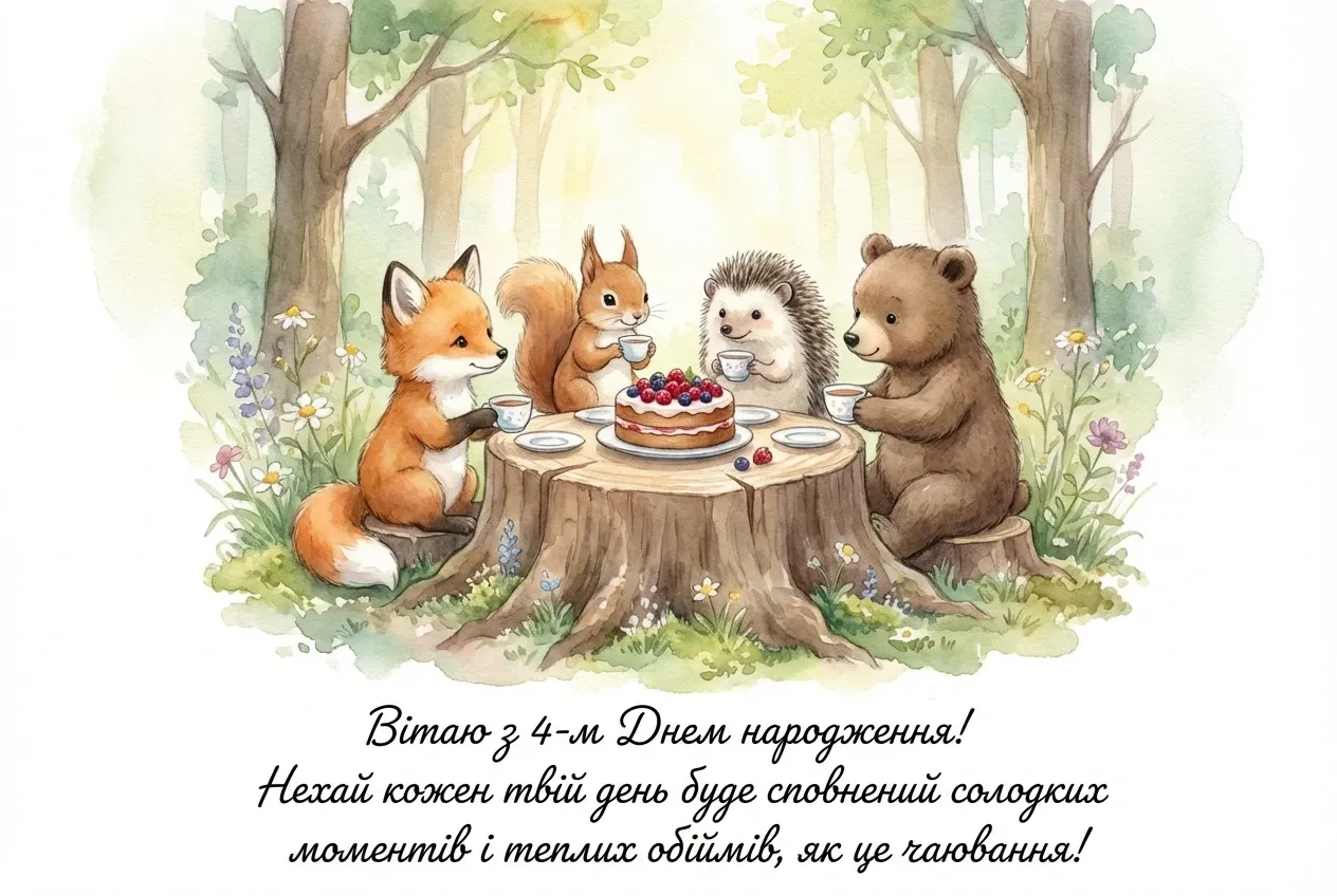 з днем народження 4 роки дівчинка з днем народження 4 роки дівчинка