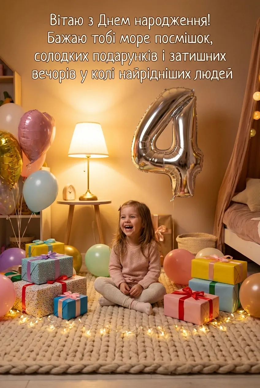 з днем народження 4 роки дівчинка з днем народження 4 роки дівчинка