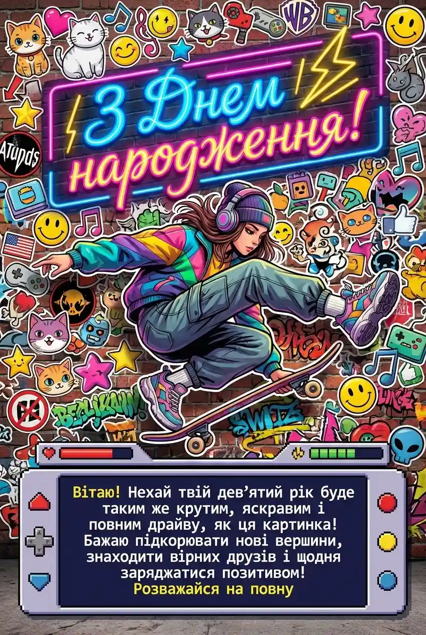 з днем народження дівчинці 9 років з днем народження дівчинці 9 років