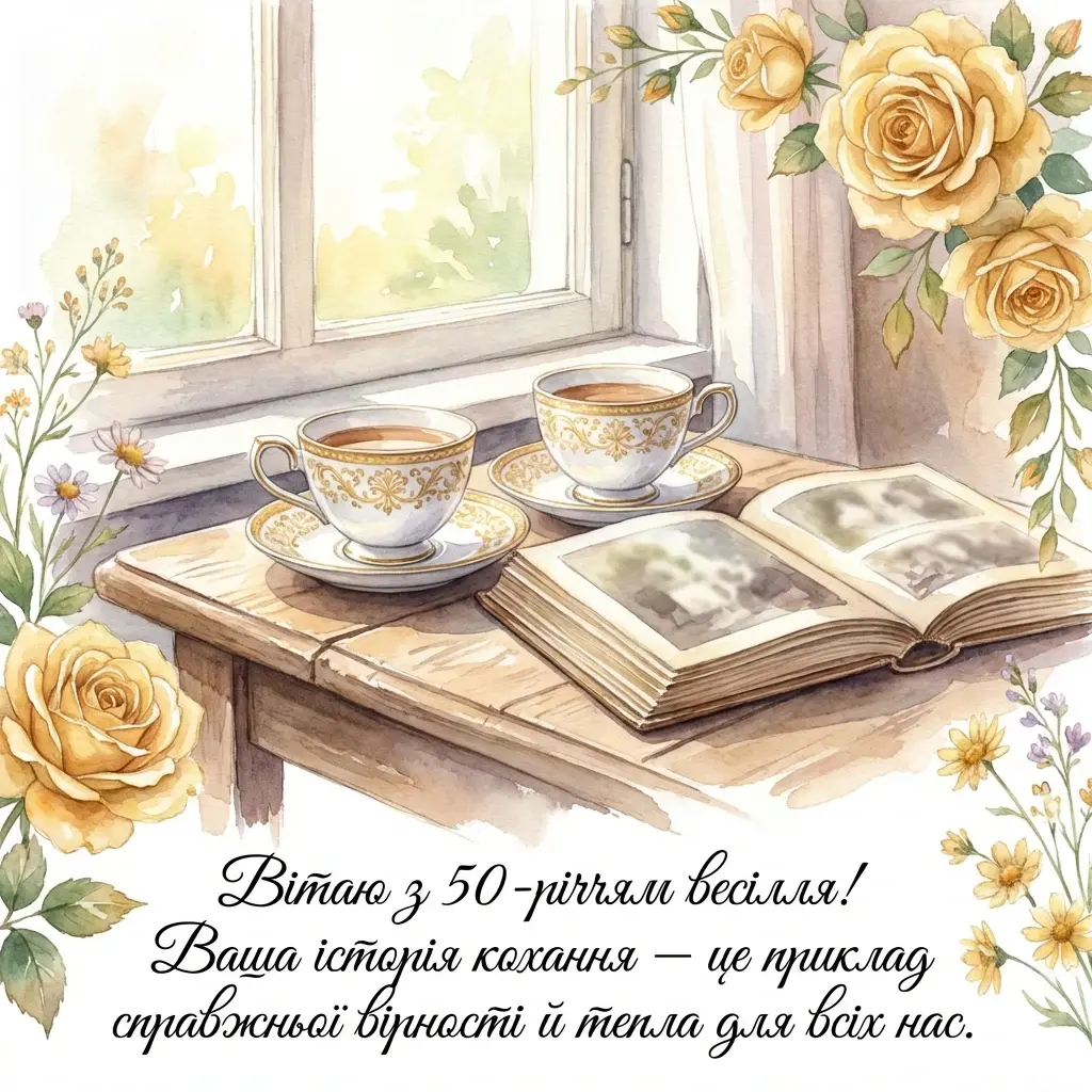 50 років весілля