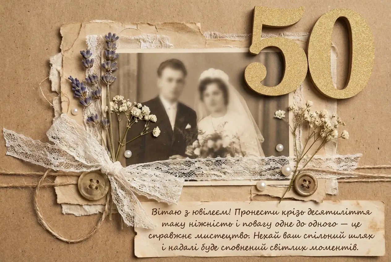 50 років весілля