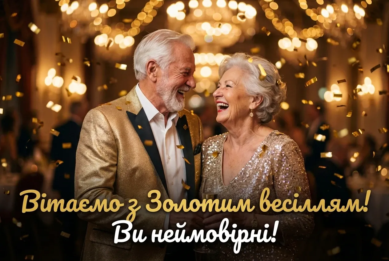 50 років весілля
