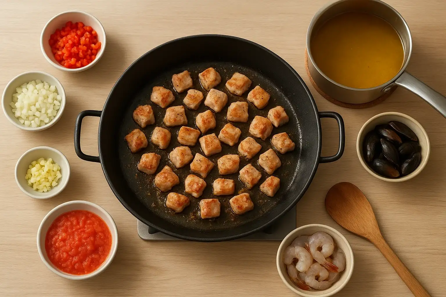 рецепт паэльи