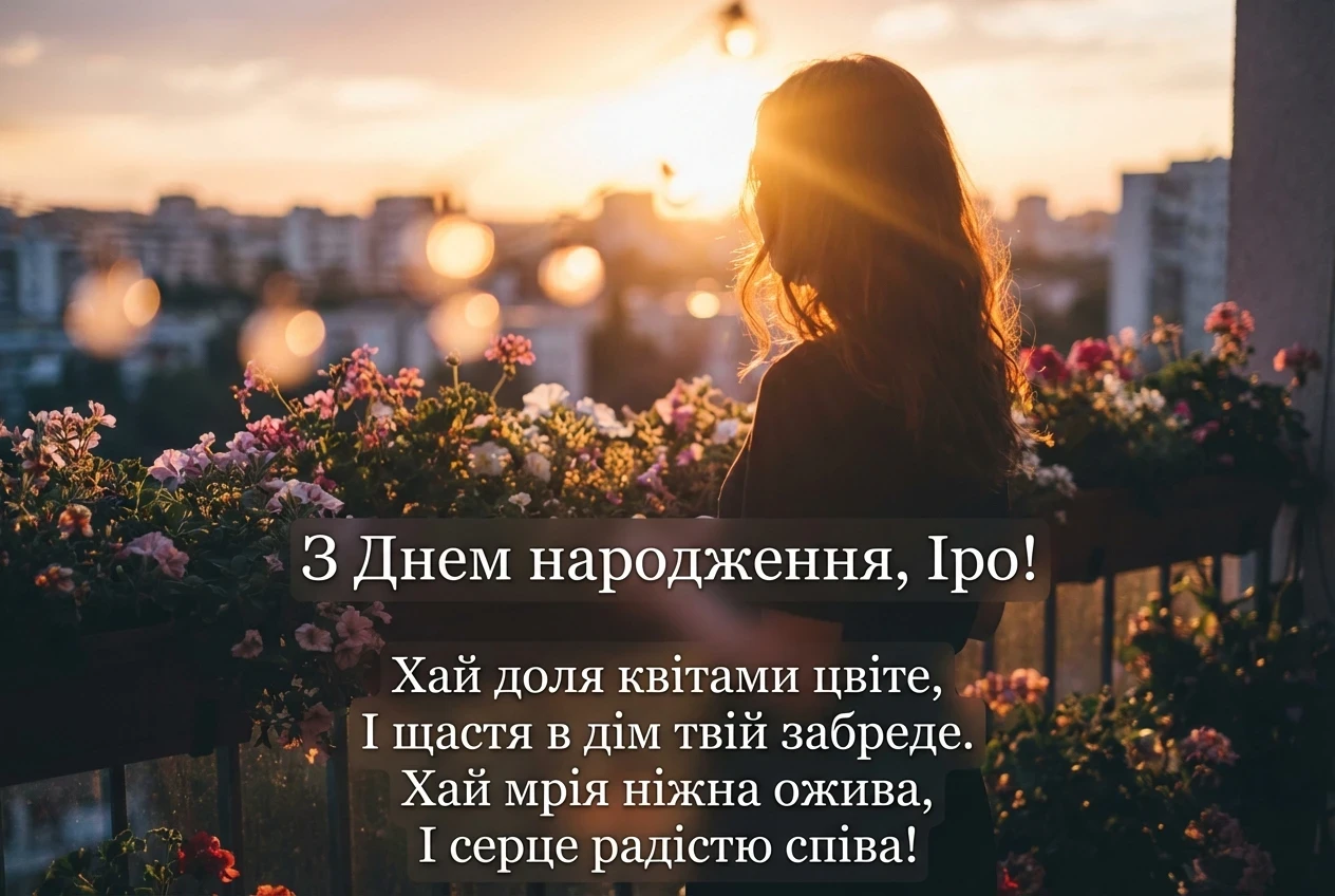 з днем народження іра картинки