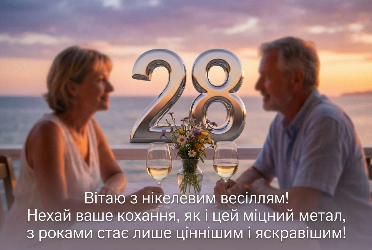 28 років весілля - картинки