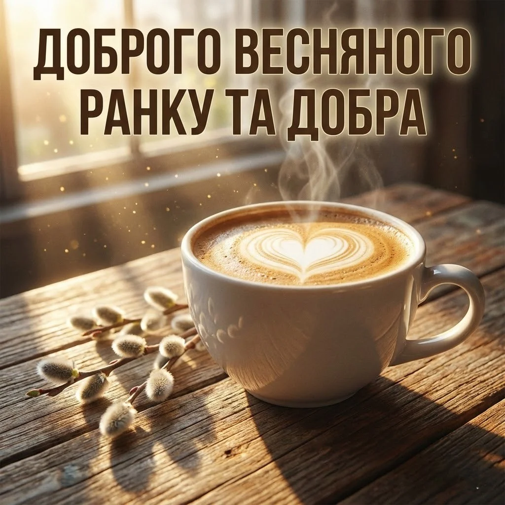 Доброго весняного ранку: найкращі картинки та щирі побажання для гарного настрою