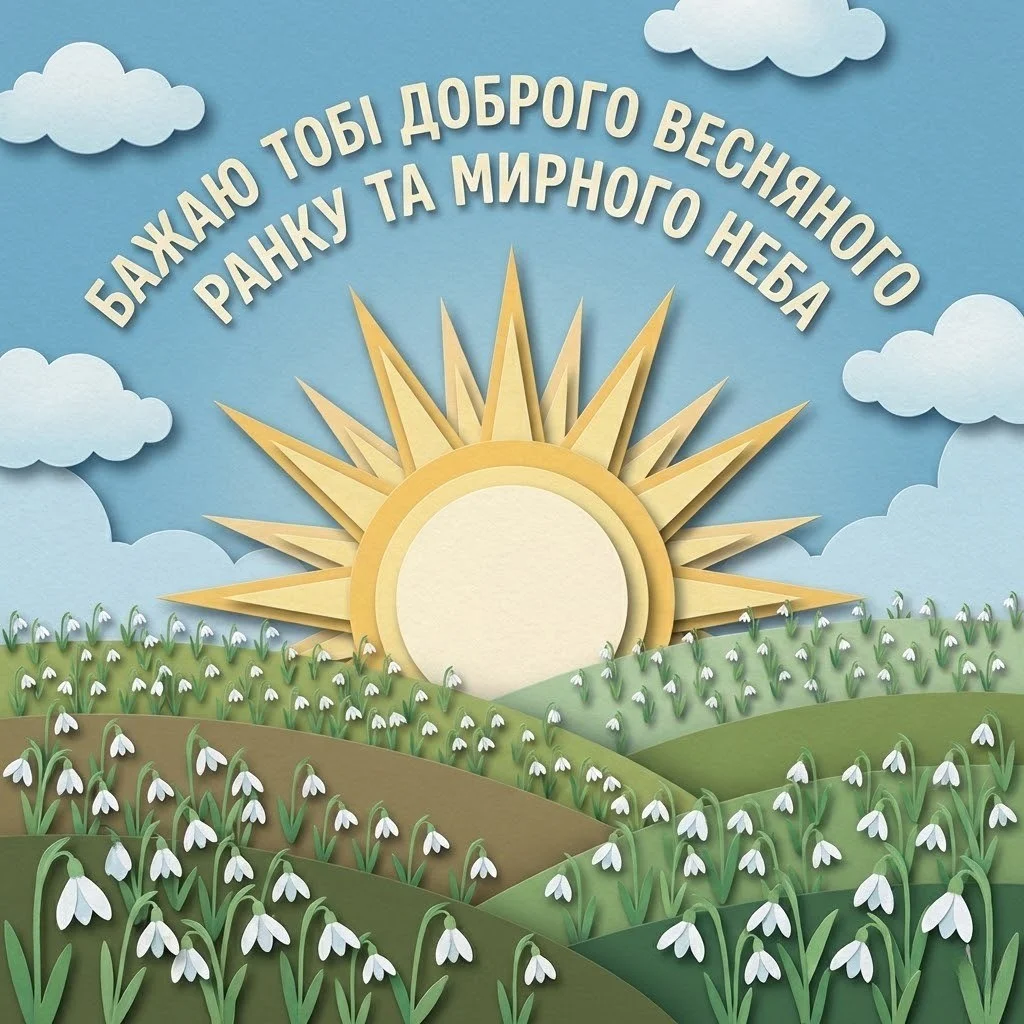 Доброго весняного ранку: найкращі картинки та щирі побажання для гарного настрою