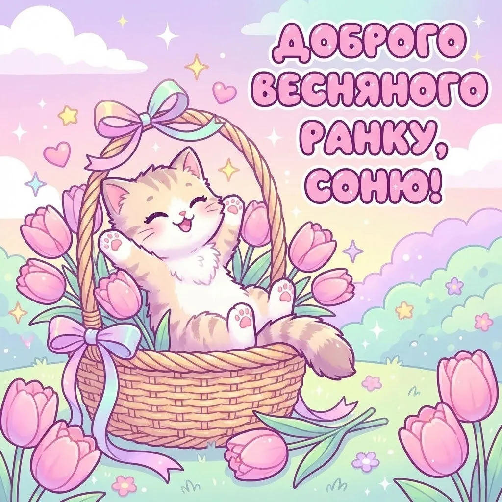 Доброго весняного ранку: найкращі картинки та щирі побажання для гарного настрою