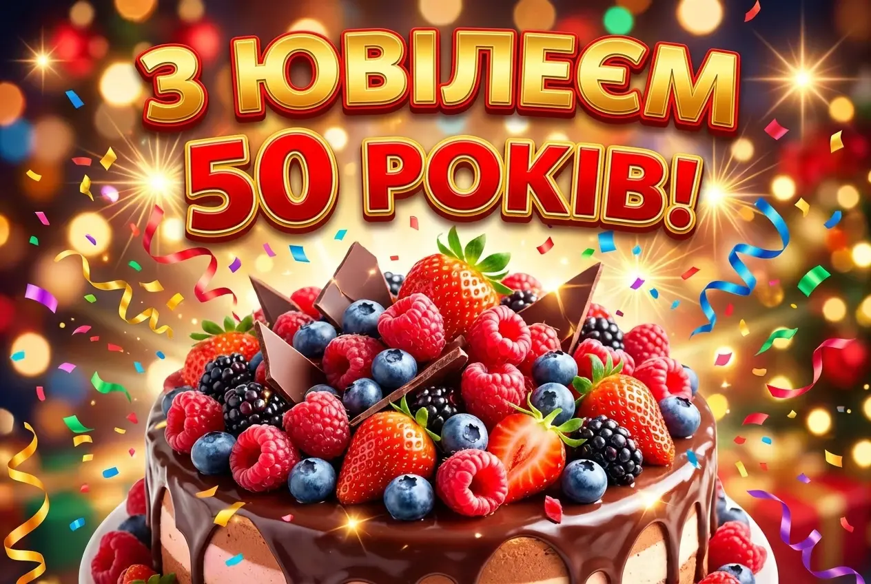 картинки з ювілеєм 50 років