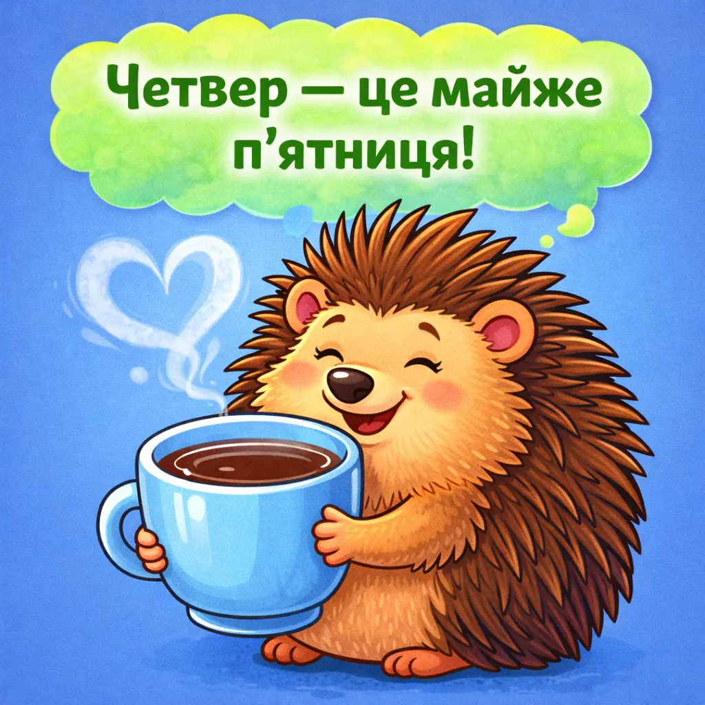 Доброго ранку гарного четверга: душевні картинки та найкращі привітання для гарного настрою