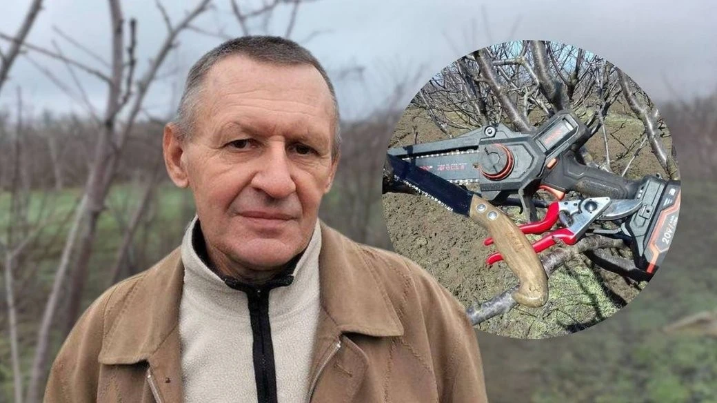 Садівництво під обстрілами: як мешканець Нікопольщини рятує врожай та закриває вологу в саду