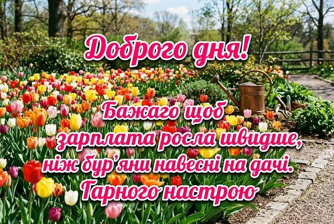 Доброго дня: картинки українською та найтепліші весняні побажання для близьких