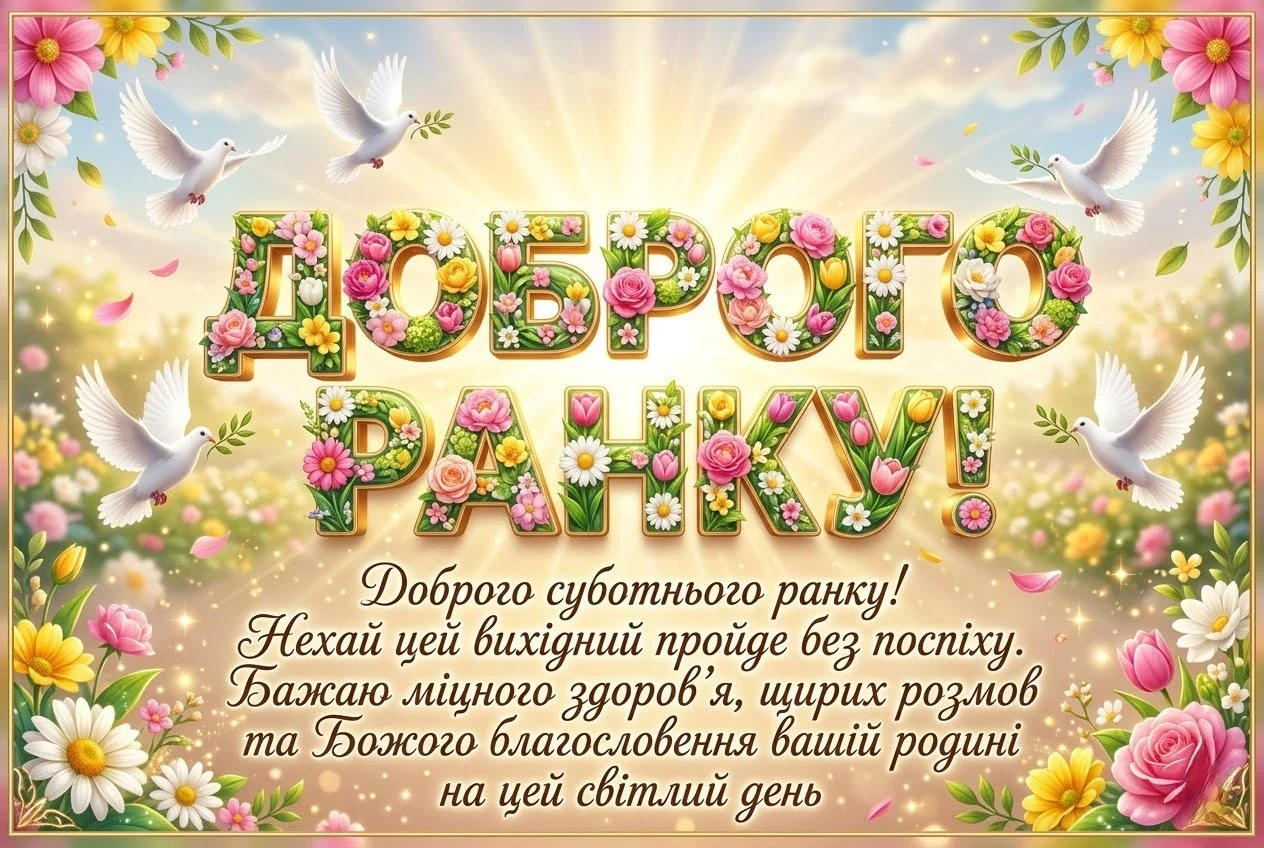 Субота та доброго ранку: найкращі картинки та душевні листівки для затишного відпочинку