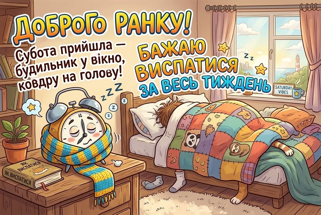 Субота та доброго ранку: найкращі картинки та душевні листівки для затишного відпочинку
