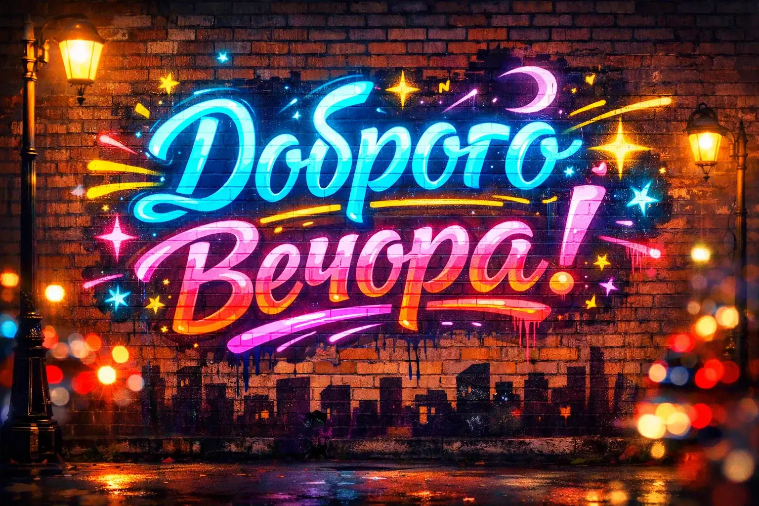 Прикольні картинки доброго вечора українською: добірка листівок для гарного настрою та затишку