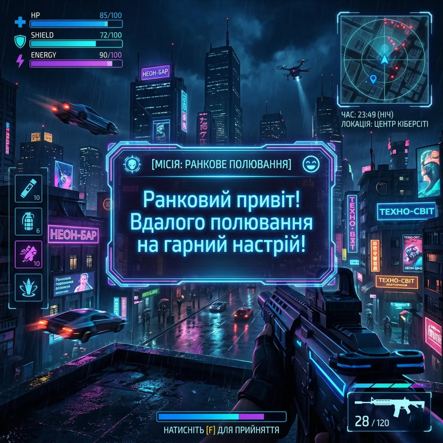 Вітання доброго ранку та побажання гарного дня: найкращі картинки та душевні листівки