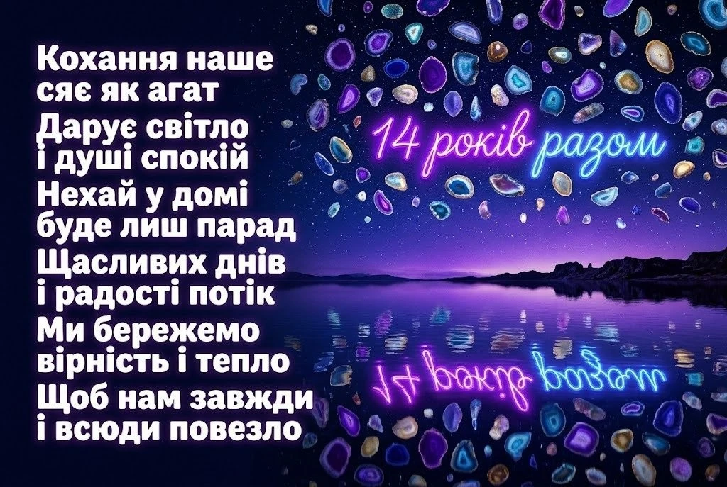 14 років разом: Як відсвяткувати агатове весілля та зміцнити почуття
