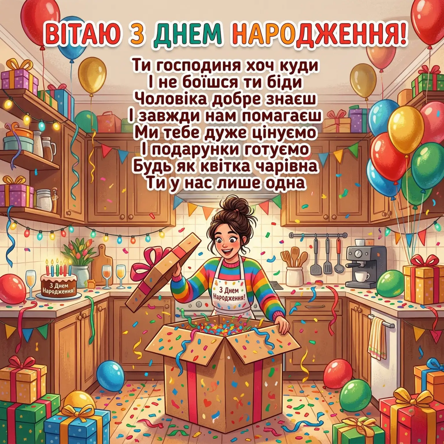Як красиво привітати невістку з днем народження: ідеї для затишного свята