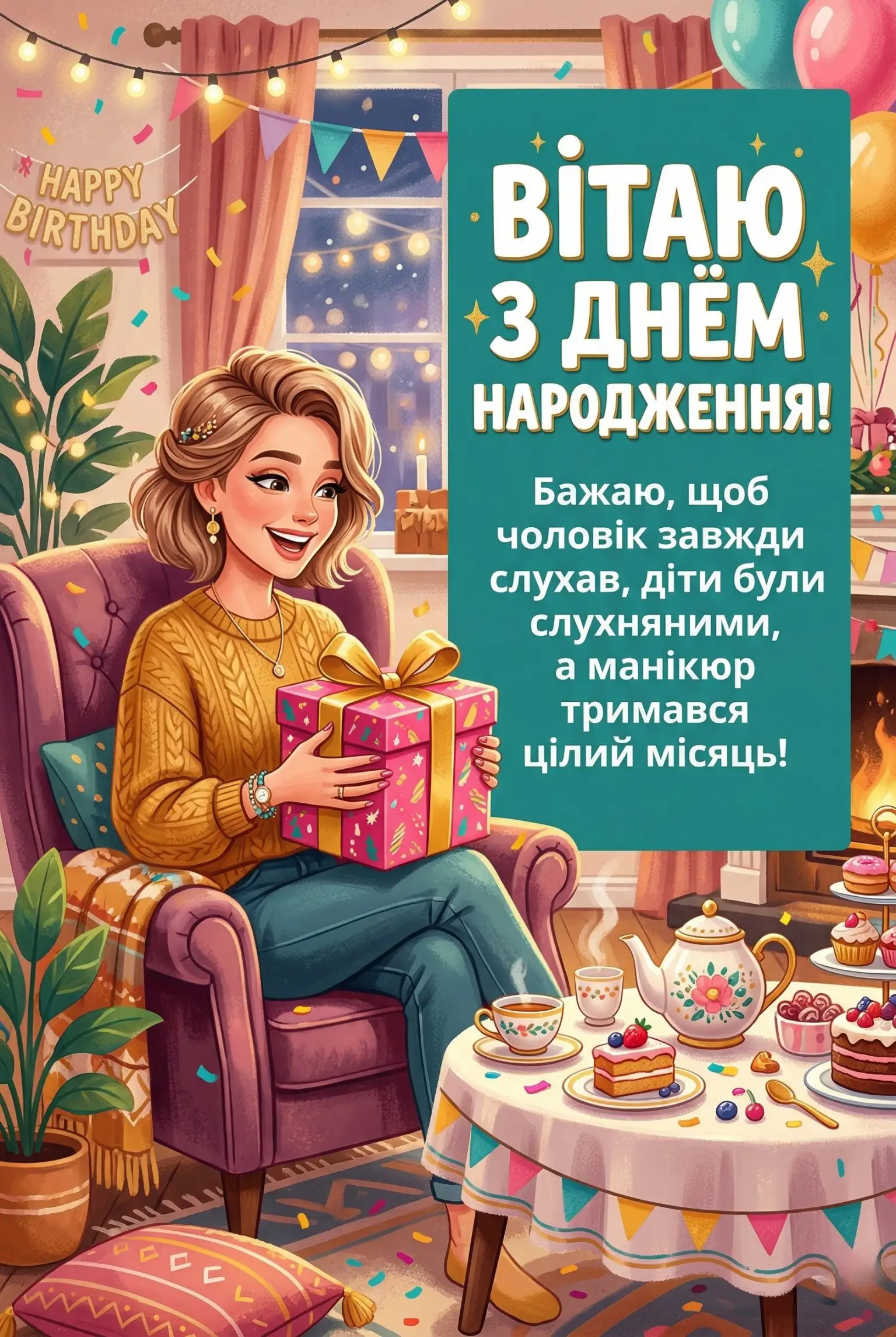 Як красиво привітати невістку з днем народження: ідеї для затишного свята