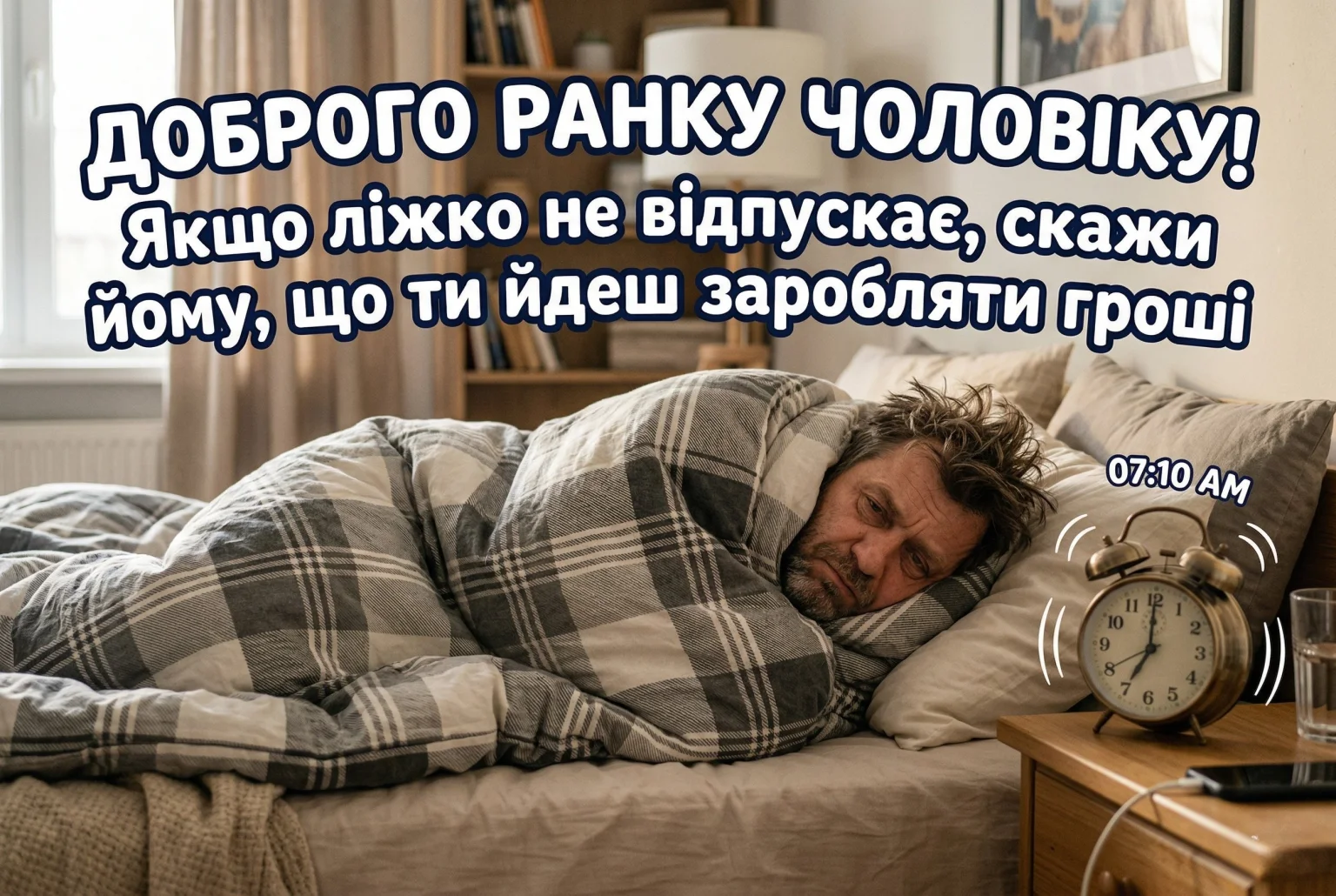 Доброго ранку чоловіку: добірка душевних картинок та красивих листівок для гарного настрою