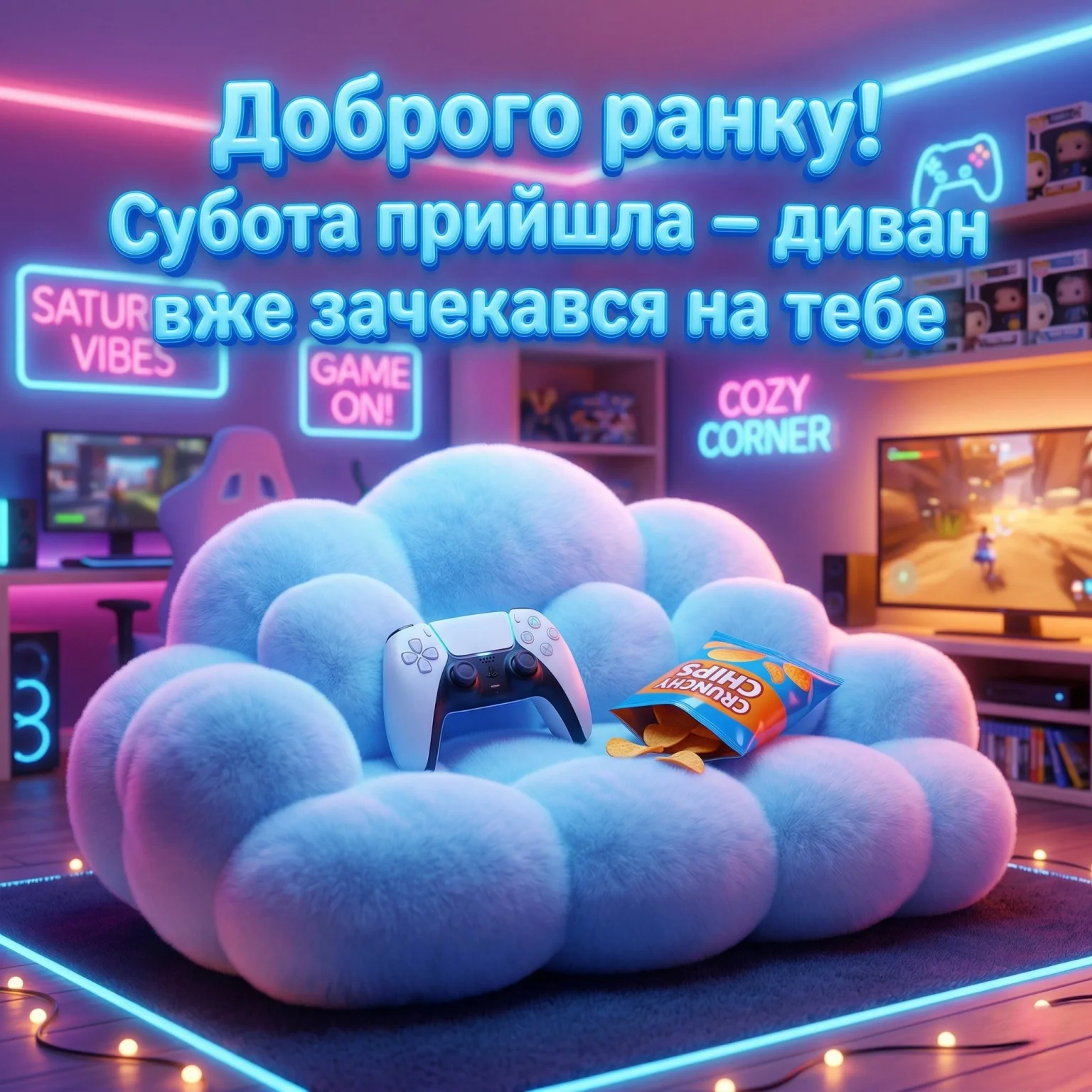 Найкращі картинки доброго ранку суботи: душевні листівки та побажання для затишного вихідного