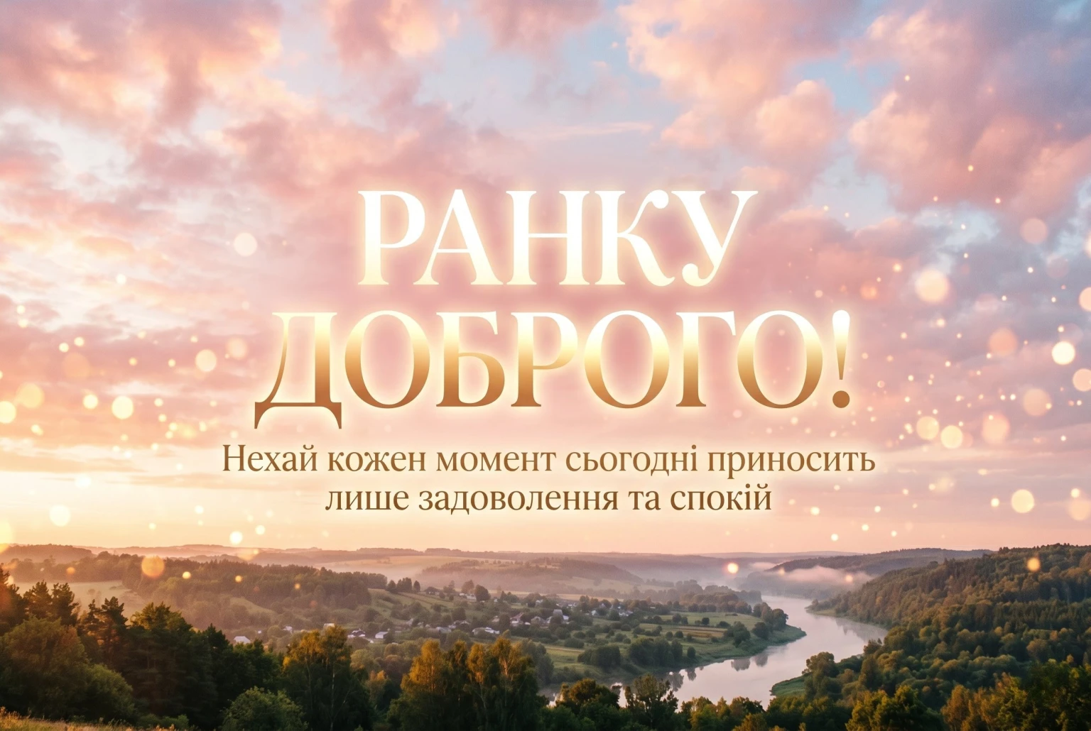 Ранку доброго: душевні картинки та найкращі листівки для чудового настрою