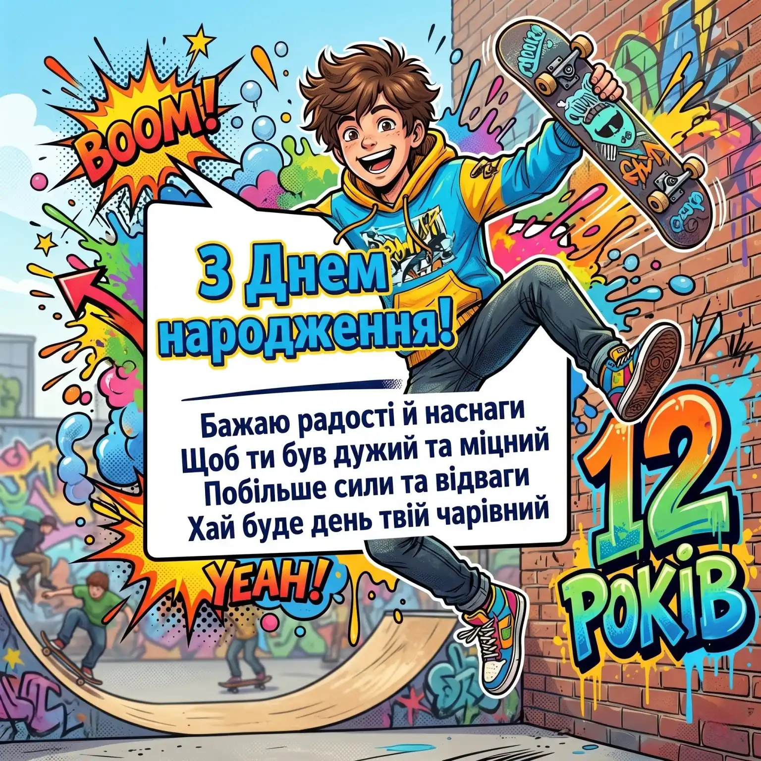 Найкращі привітання з днем народження хлопчику на 12 років: вірші та проза