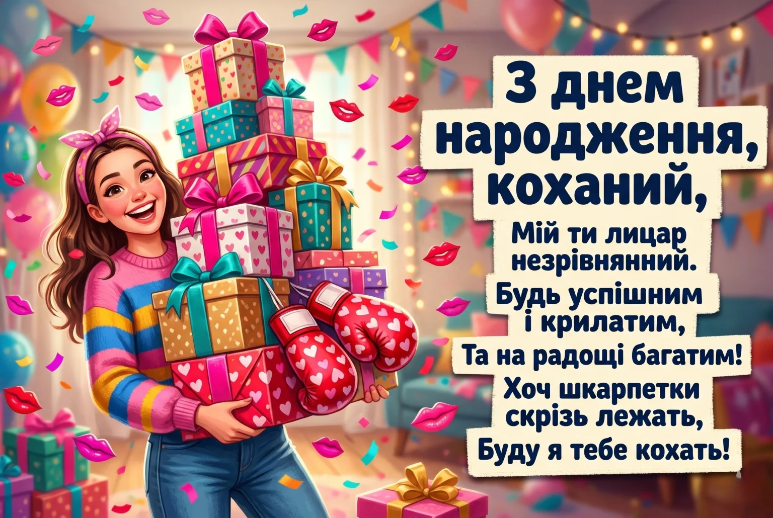 З днем народження, любов: підбірка віршів та душевних текстів
