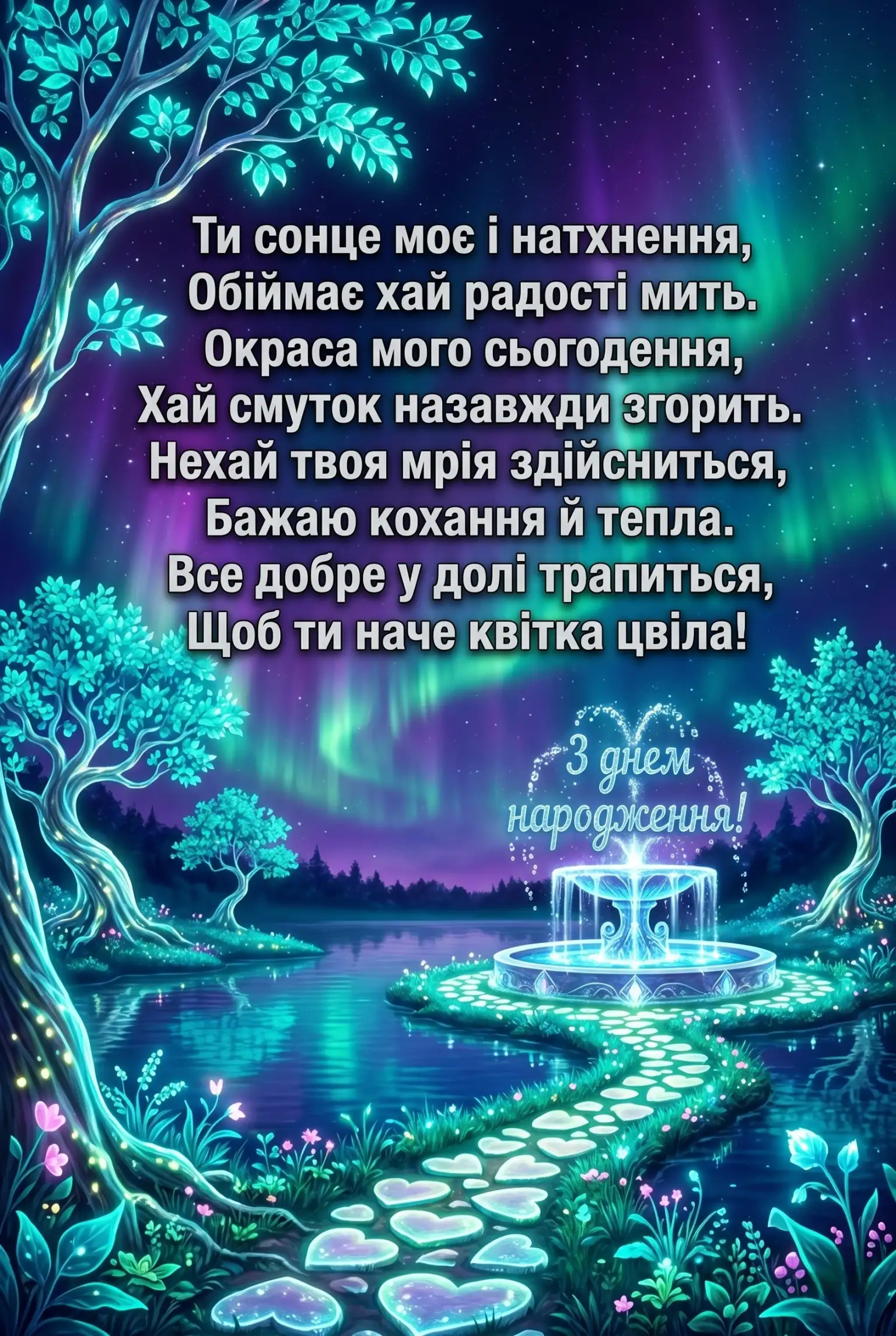 З днем народження, любов: підбірка віршів та душевних текстів