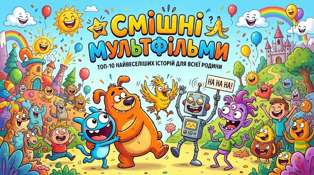 ТОП 20 смішних мультфільмів: від Шрека до Зоотрополісу