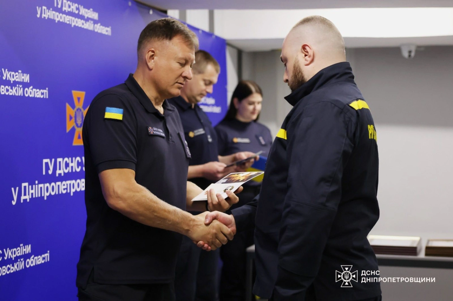 Герої серед нас: на Дніпропетровщині відзначили рятувальників