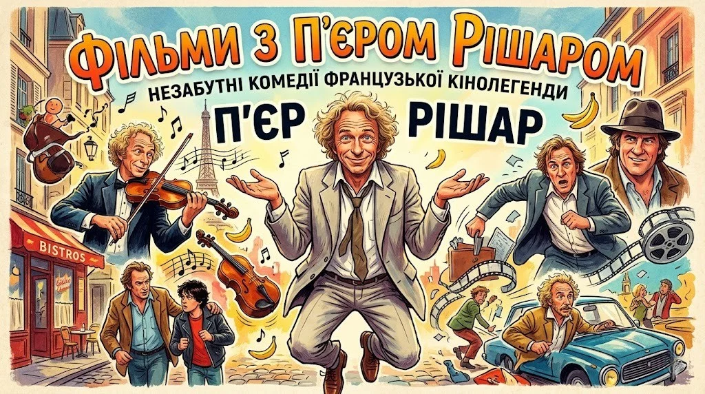 Фільми з П’єром Рішаром: найкращі роботи для перегляду