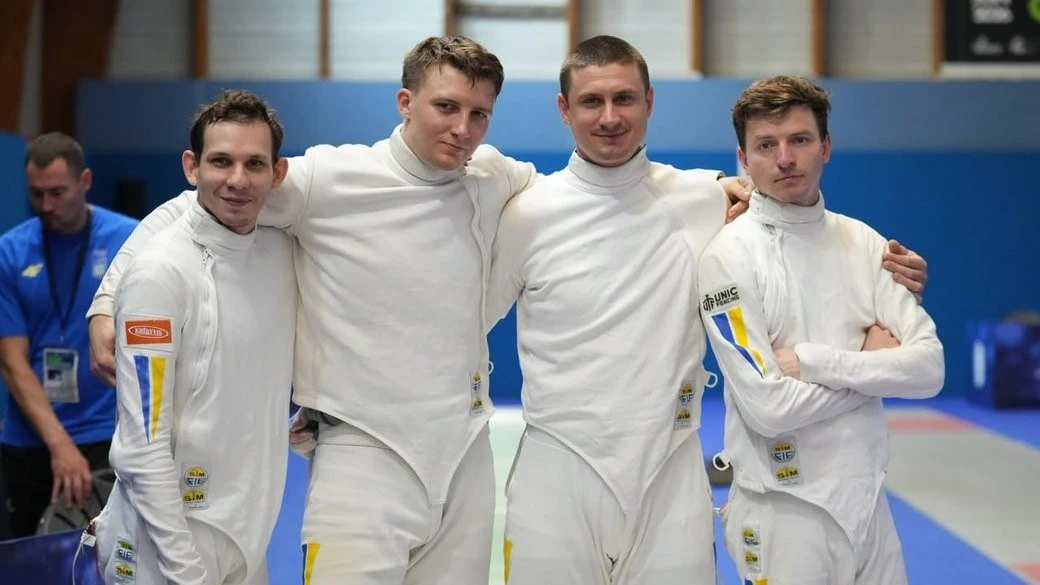 Дніпровський шпажист здобув першу європейську нагороду