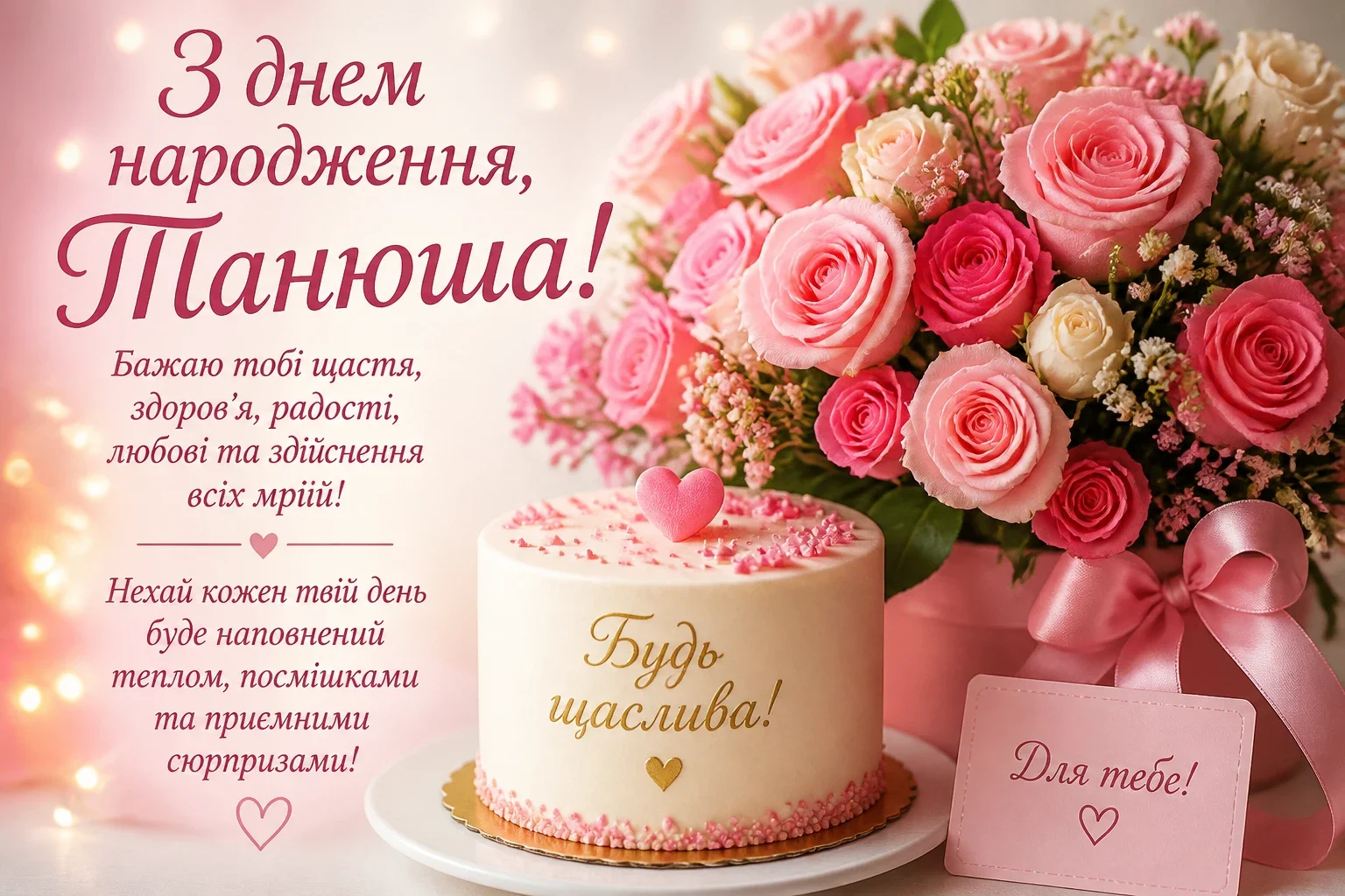 З днем народження Танюша