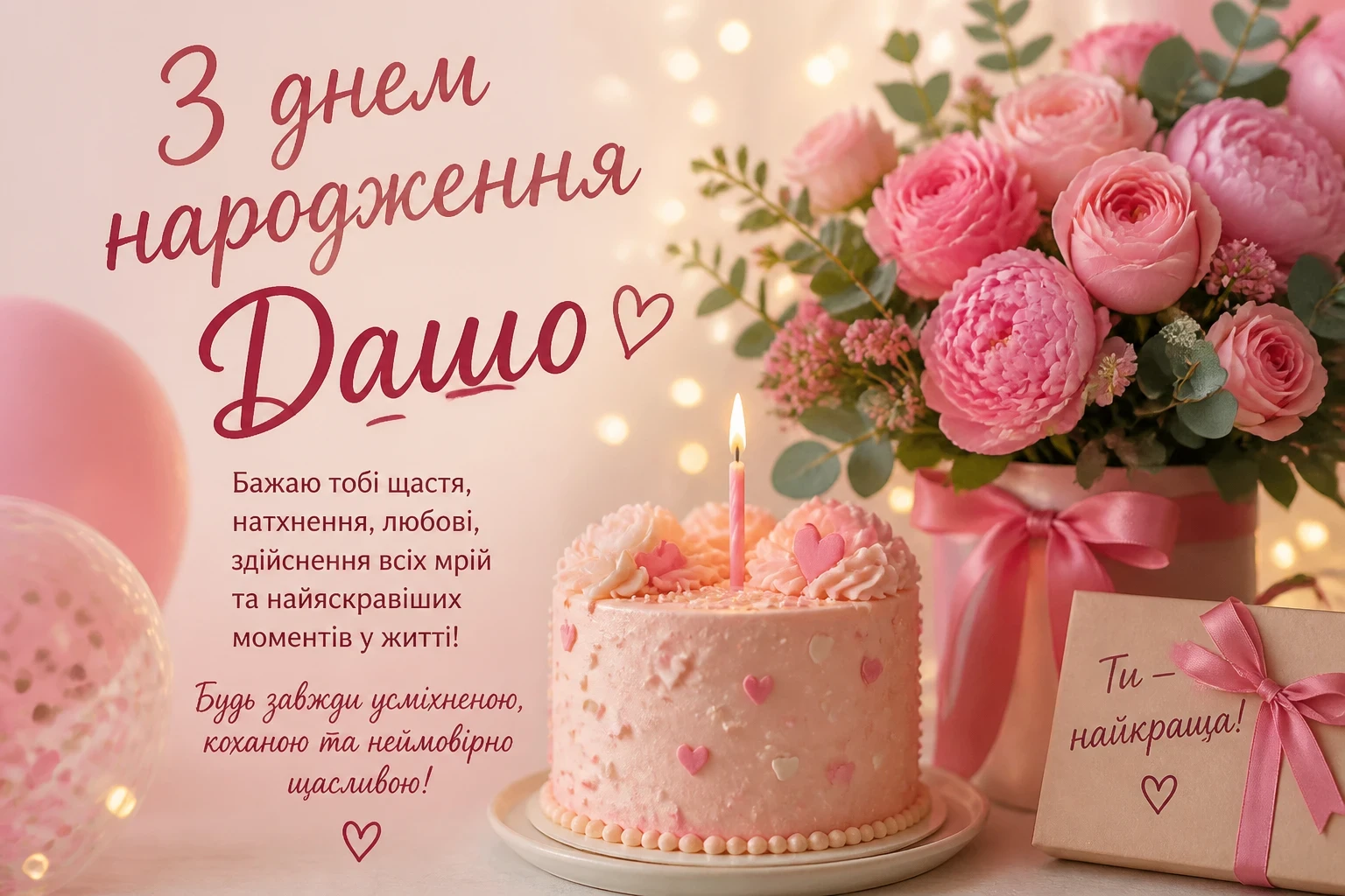 З днем народження Дашо