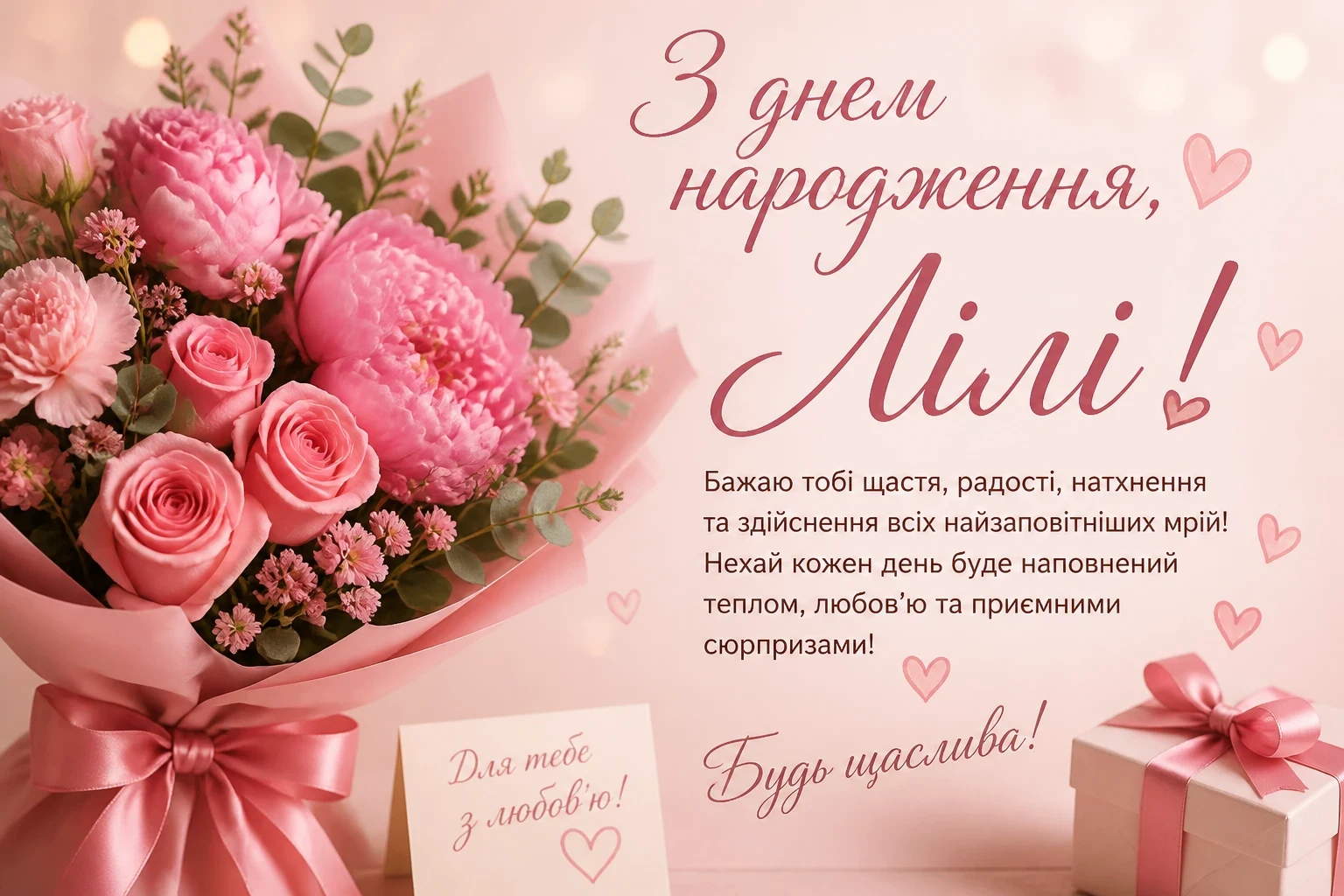 З днем народження для Лілі