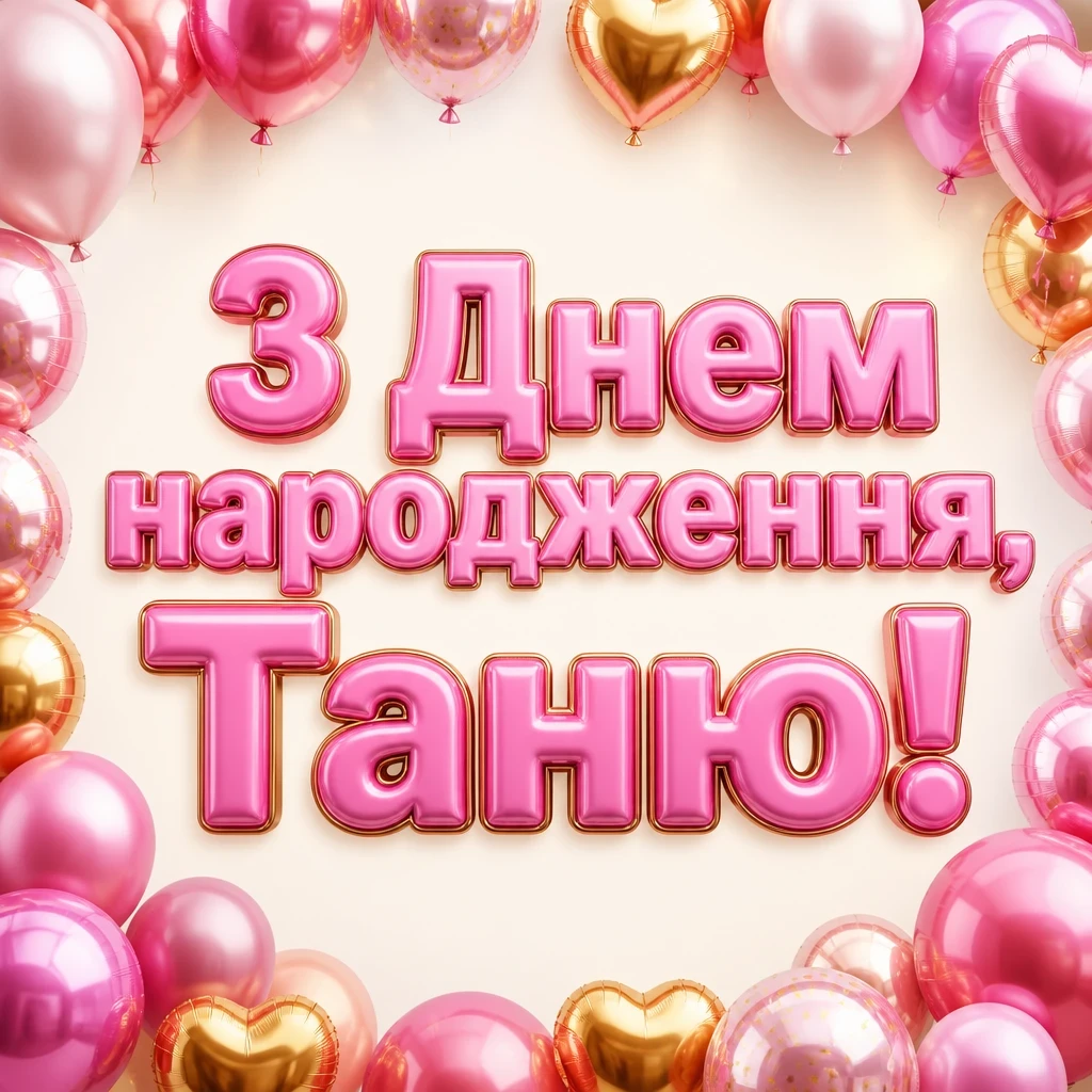 з днем народження таня з днем народження таня