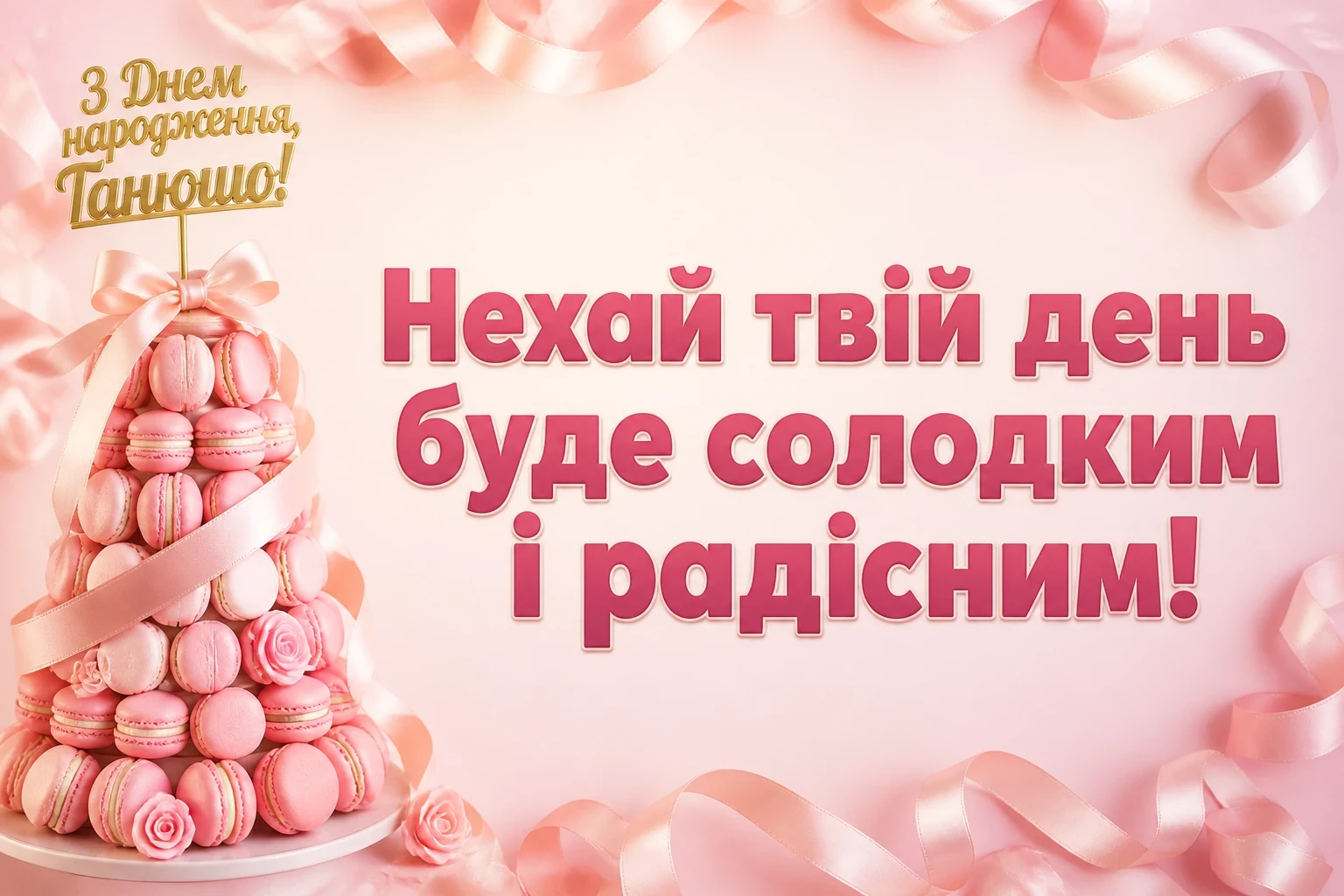 з днем народження танюша з днем народження танюша