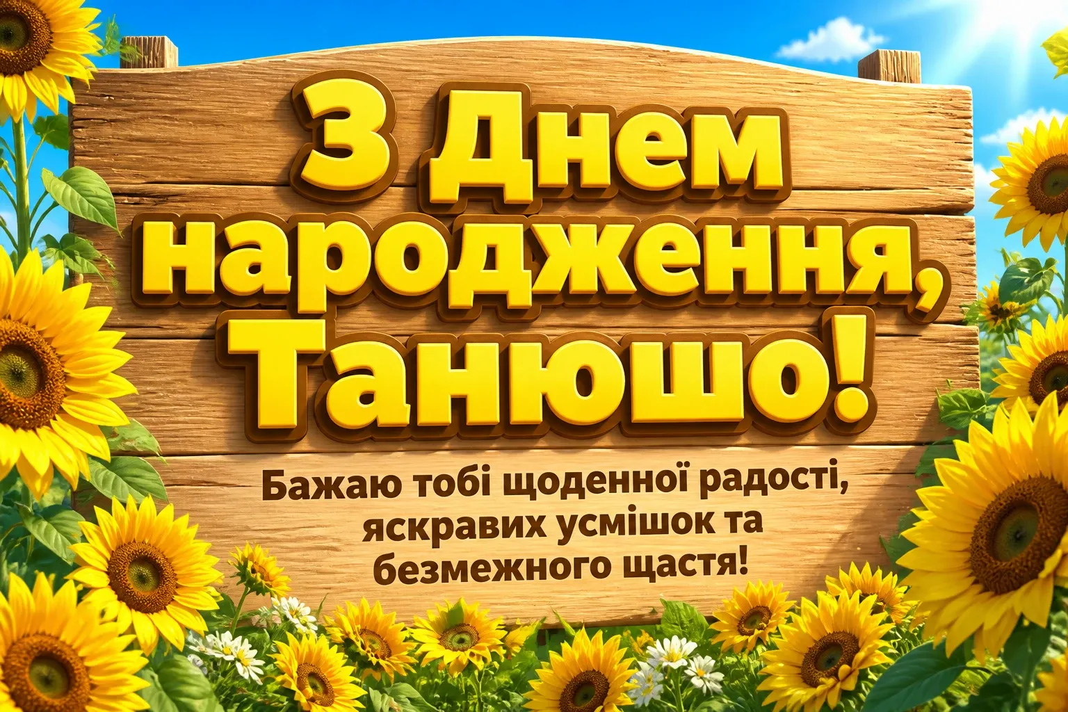 з днем народження танюша з днем народження танюша